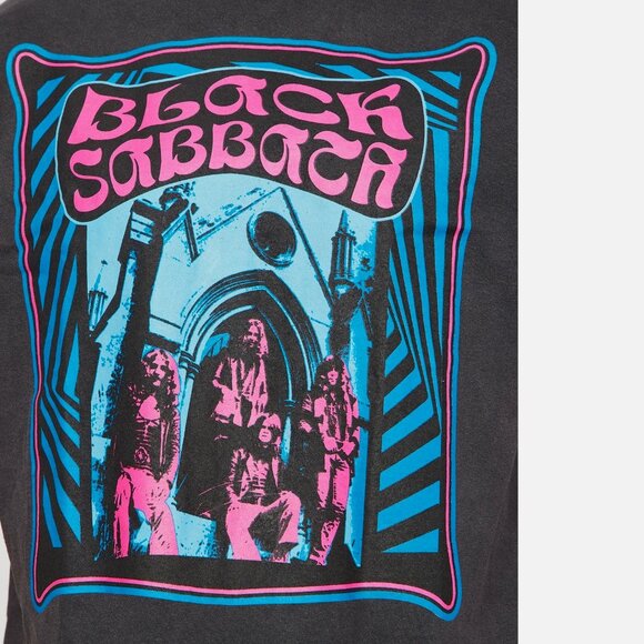 Black Sabbath Symptom Of The Universe metal rock Official T-Shirt L big NWT - Picture 2 of 3